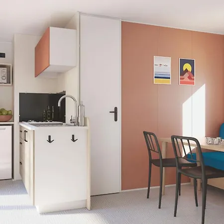 Mobil-home Avec Tv Et Terrasse - 4 Pers. - Api-1-52-2850 * Saint-Hilaire-de-Riez